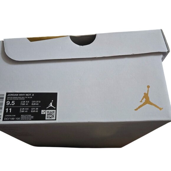 Jordan Why Not .6 Men's Basketball Shoes New in Box US 9.5 Multi-colored - Picture 5 of 5